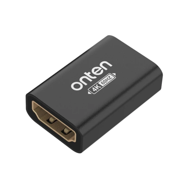 Adapter hdmi (zenski) 4k 60hz na hdmi (zenski) 2.0 aluminijumski (otn- hd807d) onten
