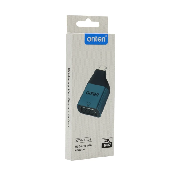 Adapter usb type-c na vga (zenski) 2k 60hz (otn-uc105) onten
