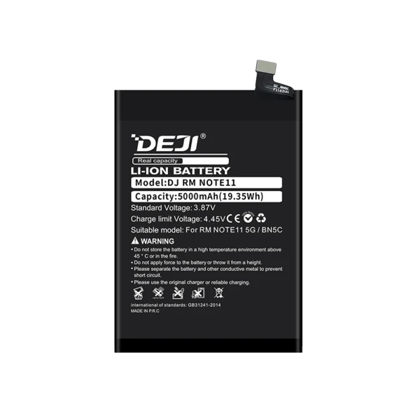 Baterija za xiaomi redmi note 11s 5g/poco m4 pro 5g (bn5c) 5000mah deji