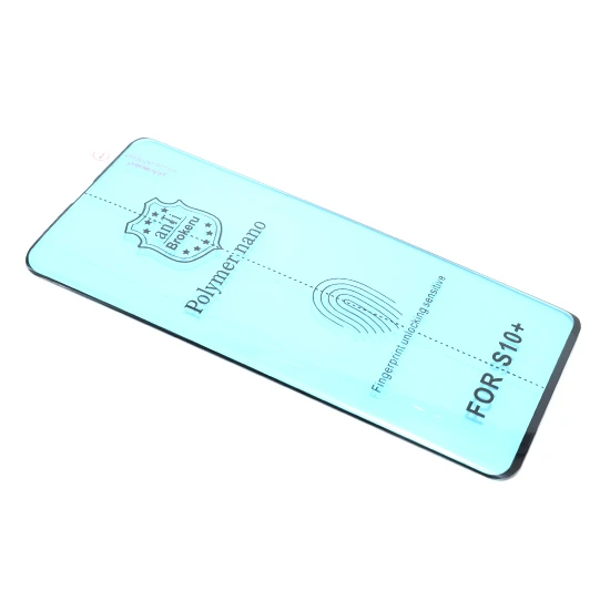 Folija za zastitu ekrana polymer nano za samsung g975f galaxy s10 plus crna
