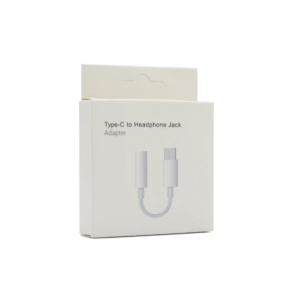 Adapter type c na 3.5mm beli