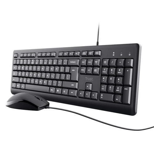 Tastatura+miš TRUST Primo žični setSRBcrna