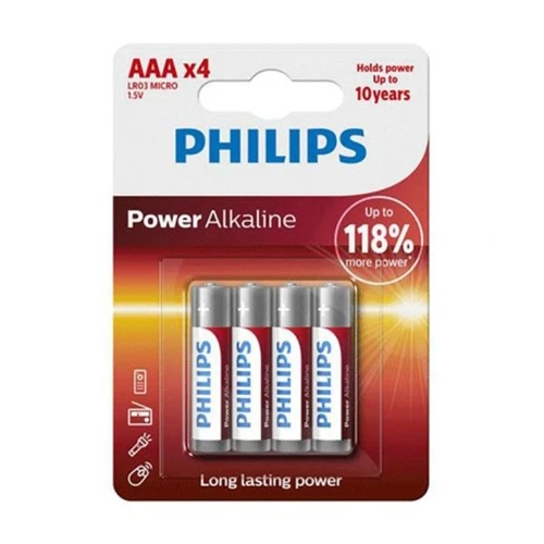 BATERIJA PHILIPS AAA LR03   4 kom.
