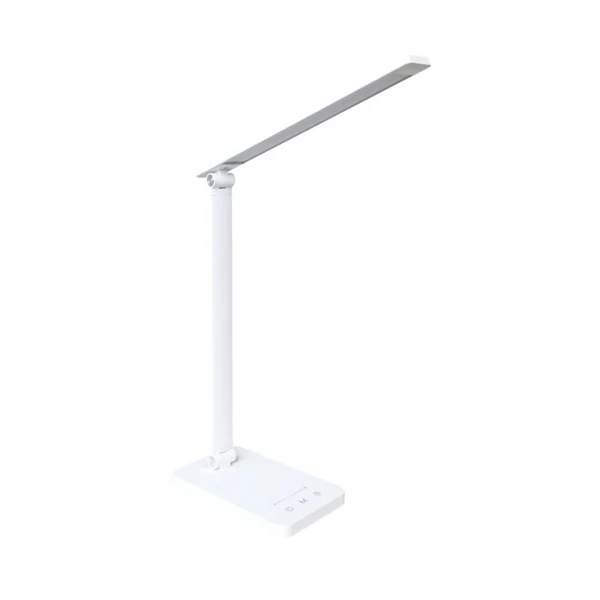 Sklopiva stona LED lampa sa satom i USB punjenjem 6.5W OSRAM bela