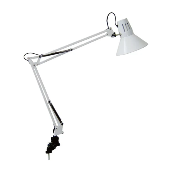 Stona lampa PANAN Classic Hook E27, OSRAM bela