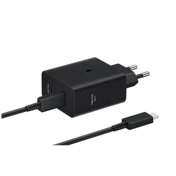 Samsung punjač 50W dual port + Type C kabl crna