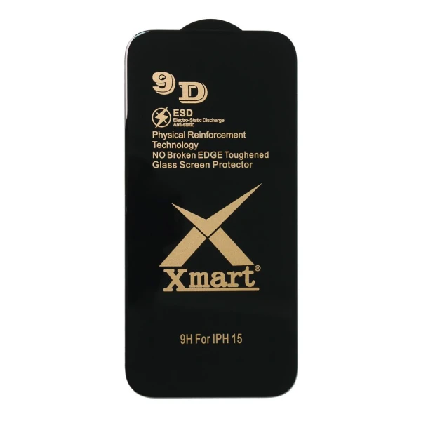 Zastitno staklo Tempered Glass X mart 9D za iPhone 15 6.1