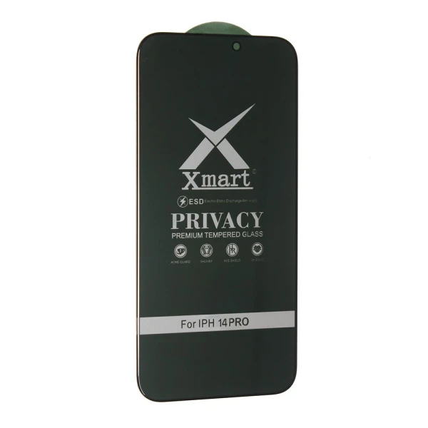 Zastitno Staklo Tempered glass X mart 9D Privacy za iPhone 14 Pro 6.1