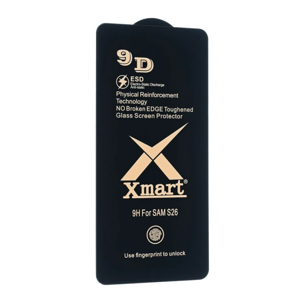 Zastitno staklo Tempered Glass X Mart 9D za Samsung S941B Galaxy S26 (fingerprint unlock)