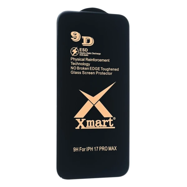 Zastitno Staklo Tempered glass X mart 9D za iPhone 17 Pro Max 6.9