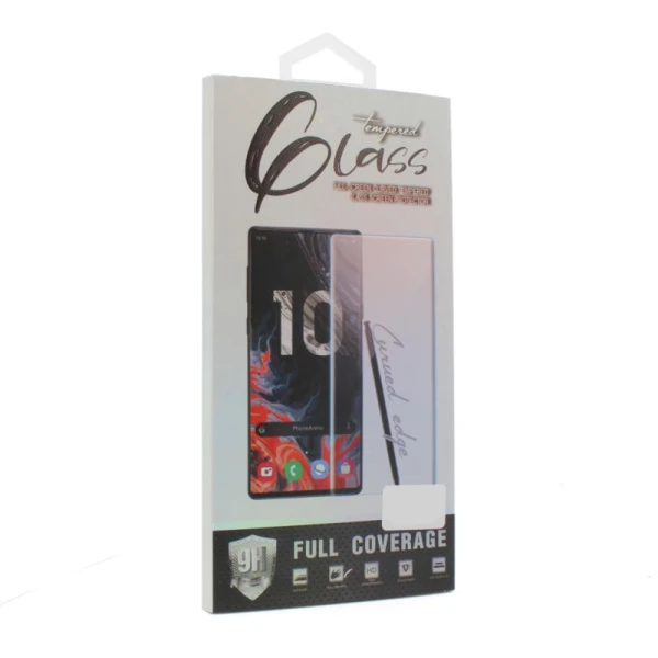 Zastitno Staklo Tempered glass full glue 0.15mm za Samsung G973 S10 zakrivljeni crni
