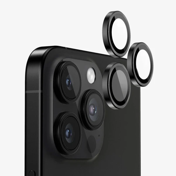 Zastita za kameru za iPhone 16 Pro 6.3/iPhone 16 Pro Max 6.9 crna