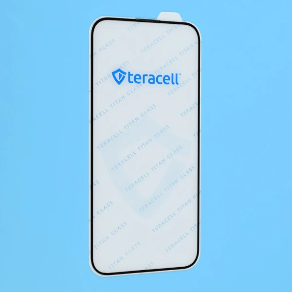 Zastitno staklo Tempered glass Teracell Titan 2.5D za iPhone 15 Pro Max 6.7 crni