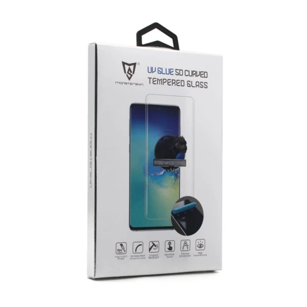 Zastitno Staklo Tempered glass Monsterskin UV Glue 5D za Huawei Mate 20 Pro transparent