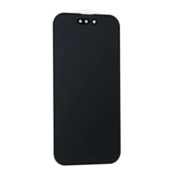 Zastitno staklo Tempered Glass Privacy 2.5D full glue za iPhone 14 Pro 6.1 crni