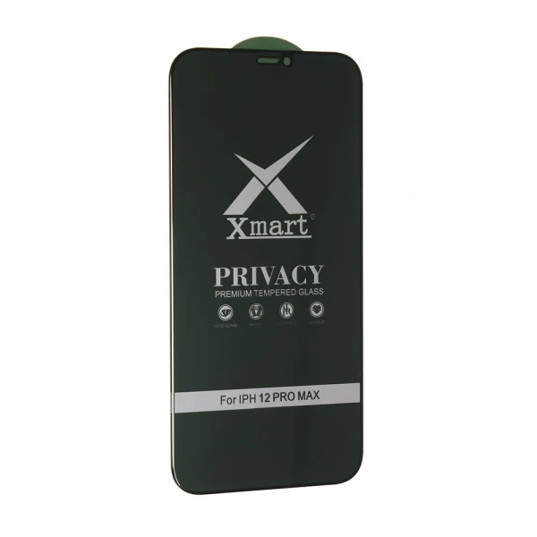 Zastitno staklo Tempered Glass X mart 9D Privacy za iPhone 12 Pro Max 6.7