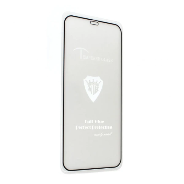 Zastitno staklo Tempered Glass 2.5D full glue za iPhone 12/12 Pro 6.1 crni