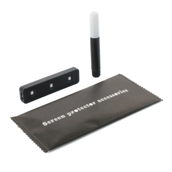 Zastitno Staklo Tempered glass UV Glue Full Cover + Lampa za Samsung G991B Galaxy S21