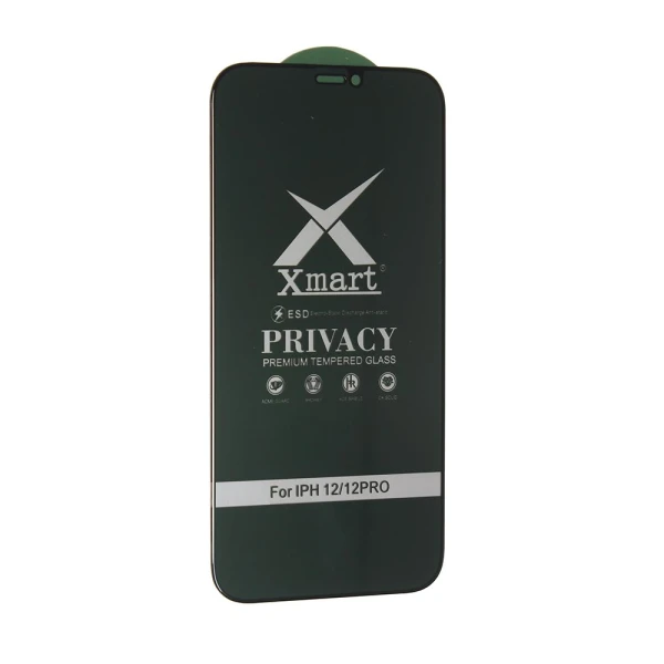 Zastitno staklo Tempered Glass X mart 9D Privacy za iPhone 12/12 Pro 6.1