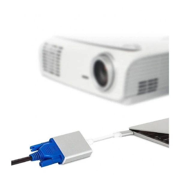 Adapter USB Type C na VGA konverter