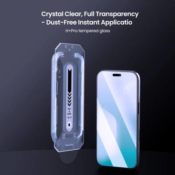 Zastitno staklo Tempered glass Nillkin H+ Pro za iPhone 17 Pro Max 6.9 (sa kalupom)