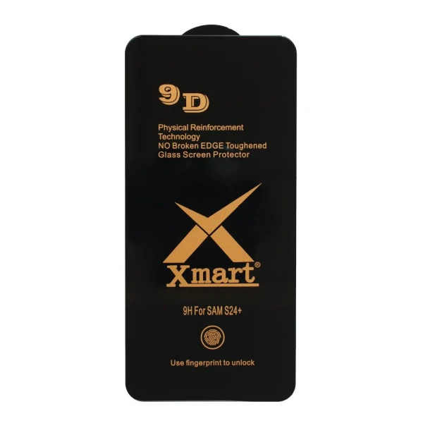 Zastitno staklo Tempered Glass X Mart 9D za Samsung S926B/S936B Galaxy S24 Plus/S25 Plus (fingerprint unlock)