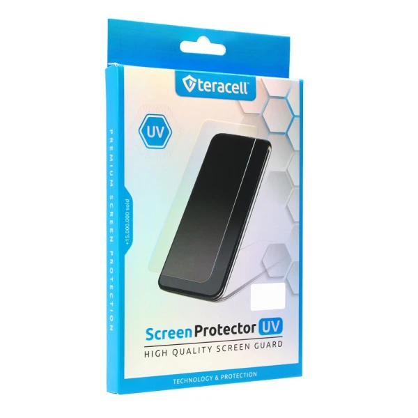 Zastitno staklo Tempered Glass Premium UV Glue Full Cover + Lampa za Xiaomi Redmi Note 15 5G