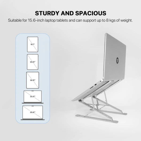 Laptop stalak Fantech NS12 srebrni