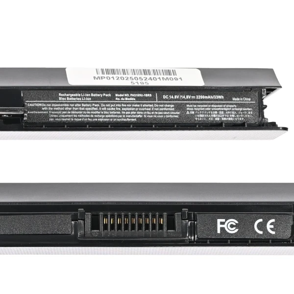 Baterija za laptop Toshiba Satellite L55 C55 C50 L55T C70 - PA5184U-1BRS 14.8V 2200mAh HQ2200 B