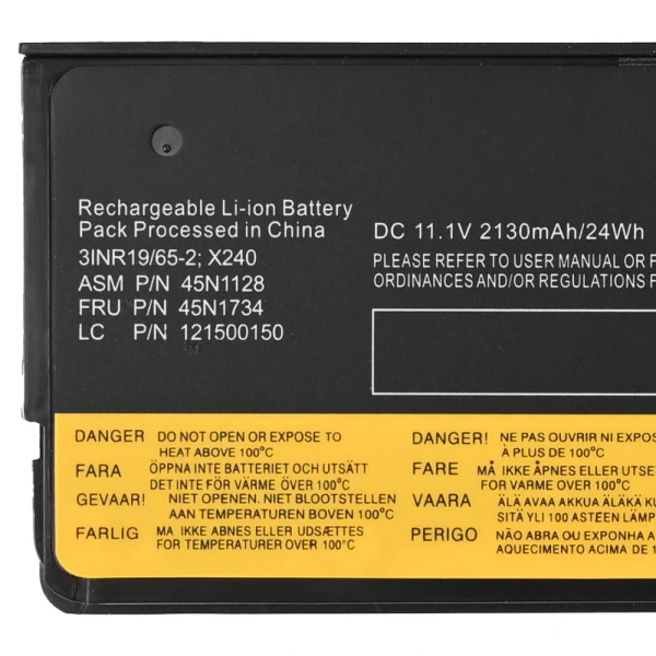Baterija za laptop Lenovo X240, X250, X260, T550 11.1V 24W (slim) HQ2200 B