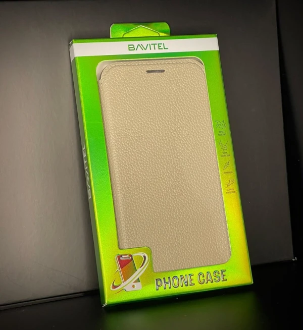 Realme Note 70T futrola na preklop magnetic svetlo siva