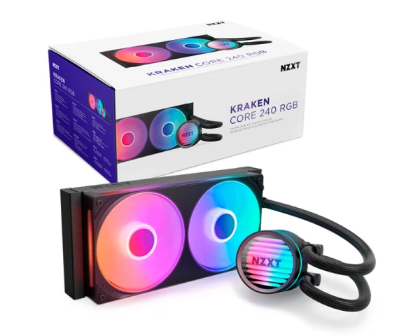 NZXT Kraken Core 240 RGB vodeno hlađenje crno (RL-KR24C-B1)