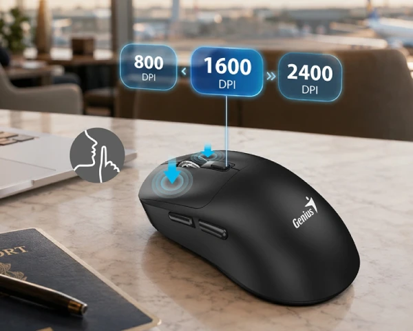 GENIUS NX-8260S BT Wireless Optical USB crni miš