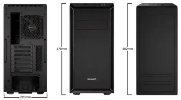 Kućište Be Quiet  Pure Base 600 Black BG021