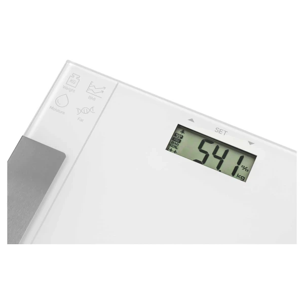 Telesna fitnes vaga Sencor SBS 5051WH/LCD/bela