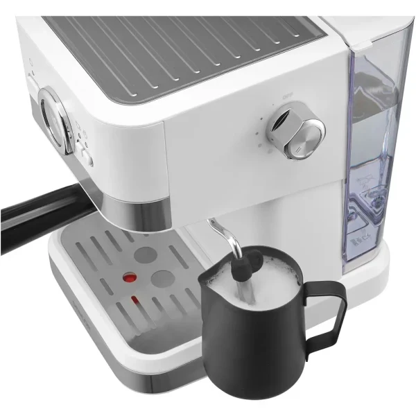 Aparat za espresso Sencor SES 1720WH/mlevena/1.5L/1050W/bela