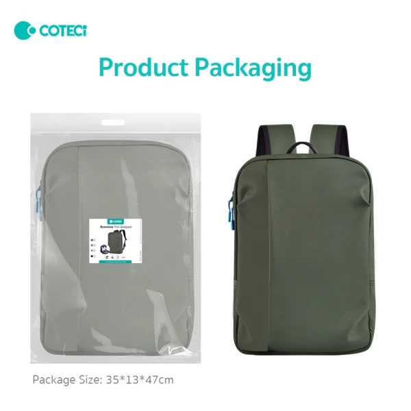 Ranac Coteci Business series zeleni