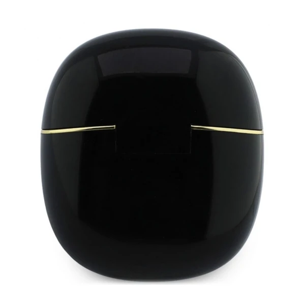 Bluetooth slusalice Guess TWS Glossy Gold Line Classic crne (GUTWSG3HGECK)