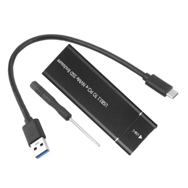 Adapter SSD NVMe na Type C