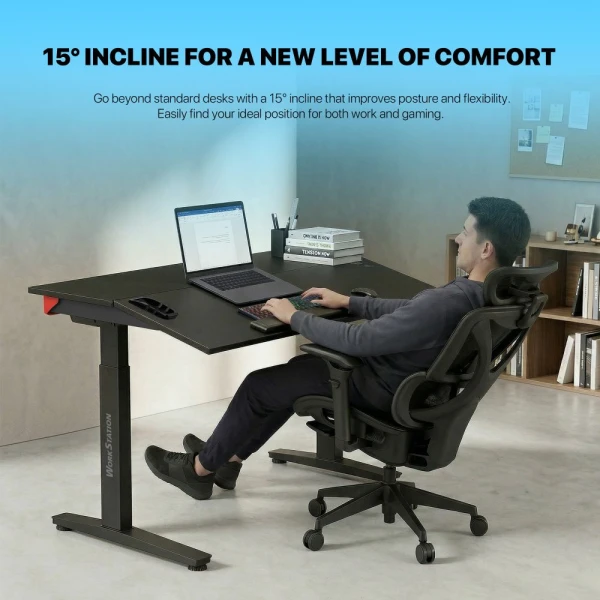 Sto Gaming Fantech DW314 ZURICH podesivi Ergonomski Magnetic Desk crni