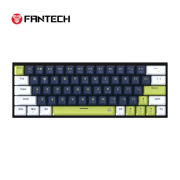 Tastatura Mehanicka Gaming Fantech MK874V2 RGB Atom 63 Mori plava (rosie switch)