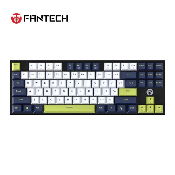 Tastatura Mehanicka Gaming Fantech MK877S RGB Atom 87S Mori bela (taro switch)