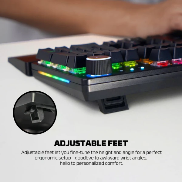 Tastatura Mehanicka Gaming Fantech MK894 RGB Maxpower II crna (speed grey switch)