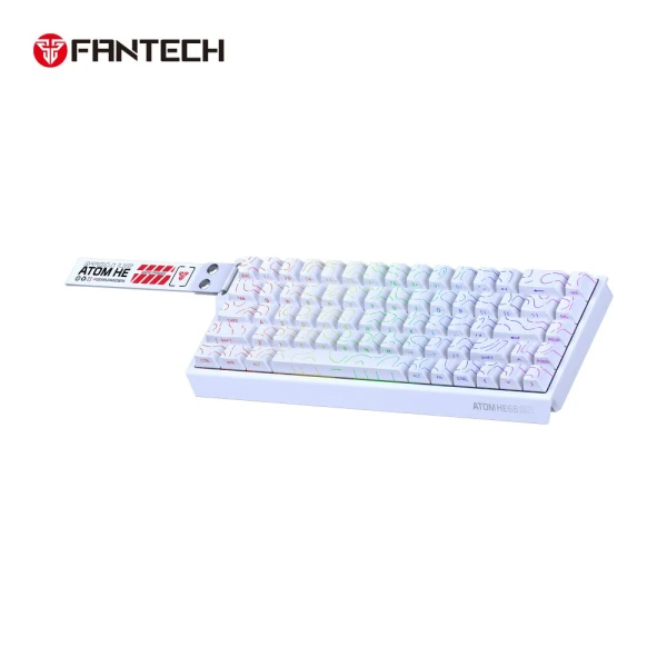 Tastatura Wired Magnetic Gaming Fantech MK922 Atom HE68 Pro Topo bela (emerald switch)