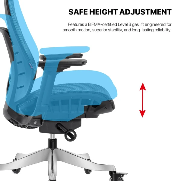 Stolica Office Fantech OC1 PRO Ergonomska crna
