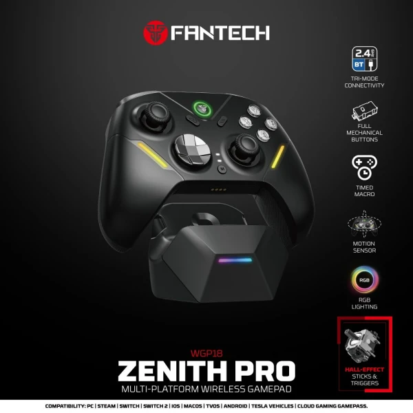 Joypad wireless Fantech WGP18 ZENITH PRO beli