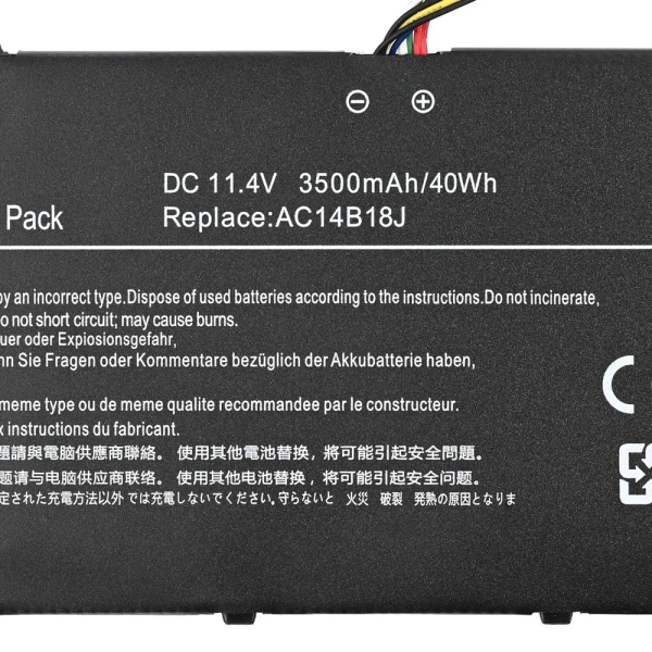 Baterija za laptop Acer Aspire ES1-531 AC14B18J 11.4V 3500mAh HQ2200 B