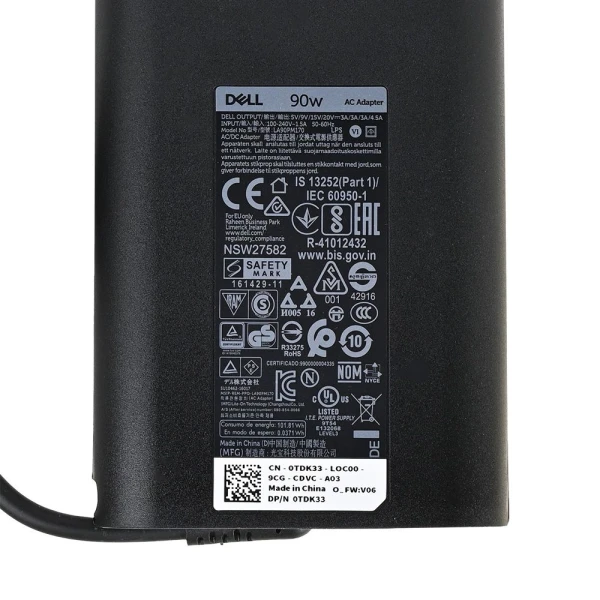Punjac za laptop Dell Type C 20V 4.5A 90W HQ JC