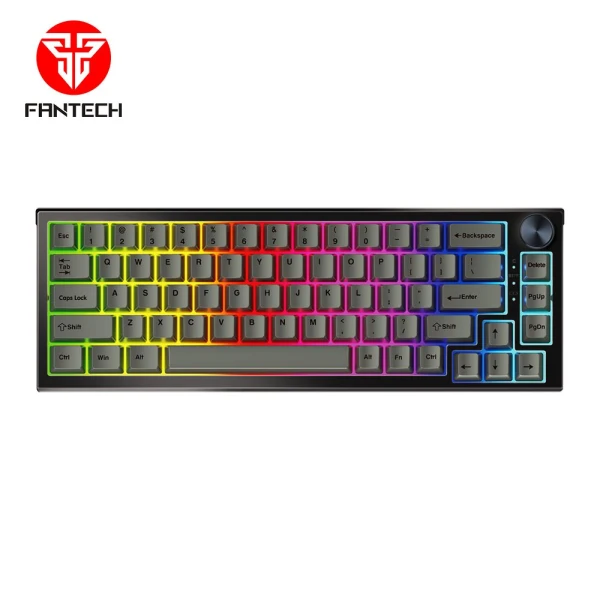Tastatura Mehanicka Gaming Fantech MK858 RGB Maxfit67 crna (brown switch)