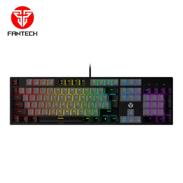 Tastatura Mehanicka Gaming Fantech MK886 RGB Atom siva (Blue switch)